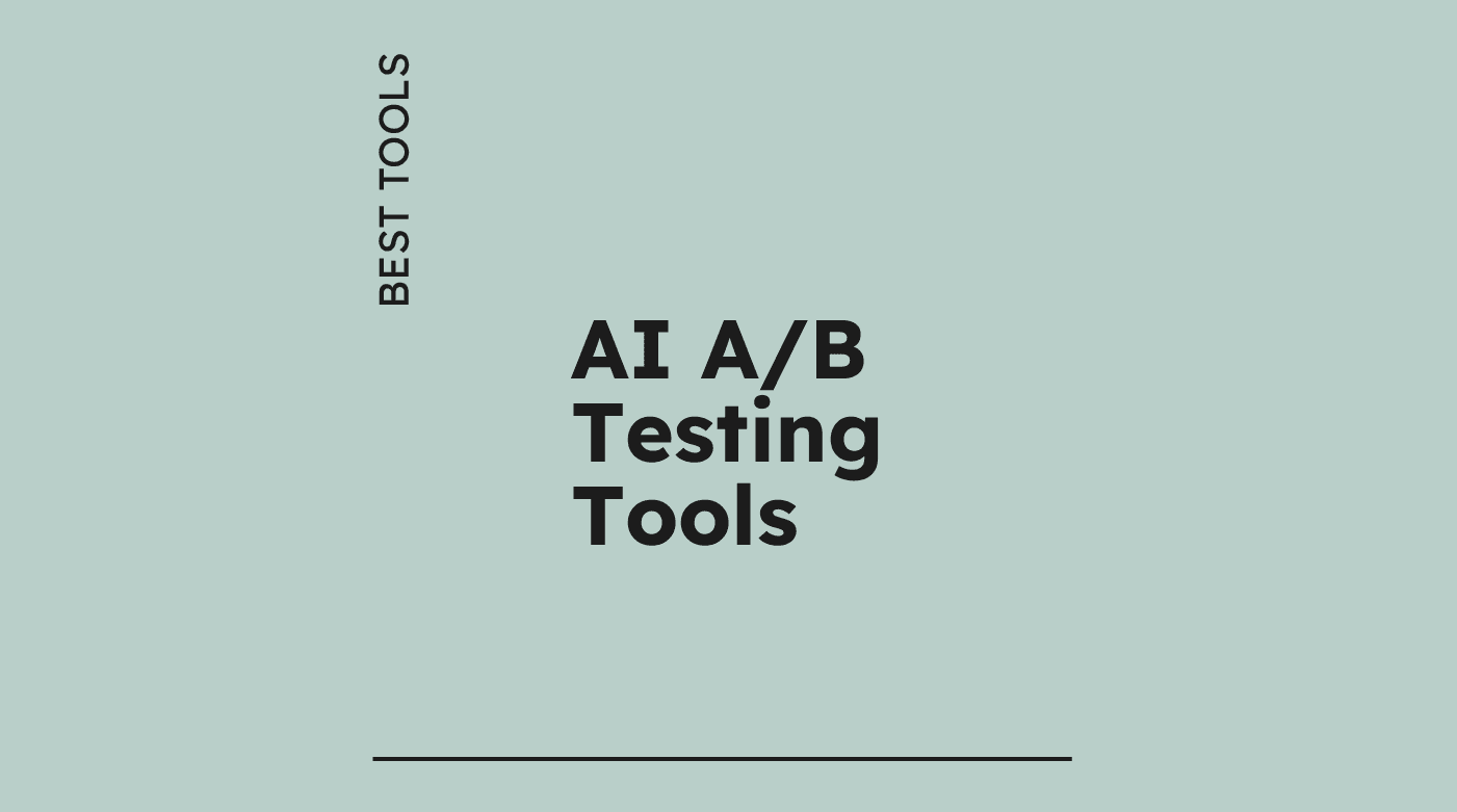 Ai a b testing tools best tools 96844