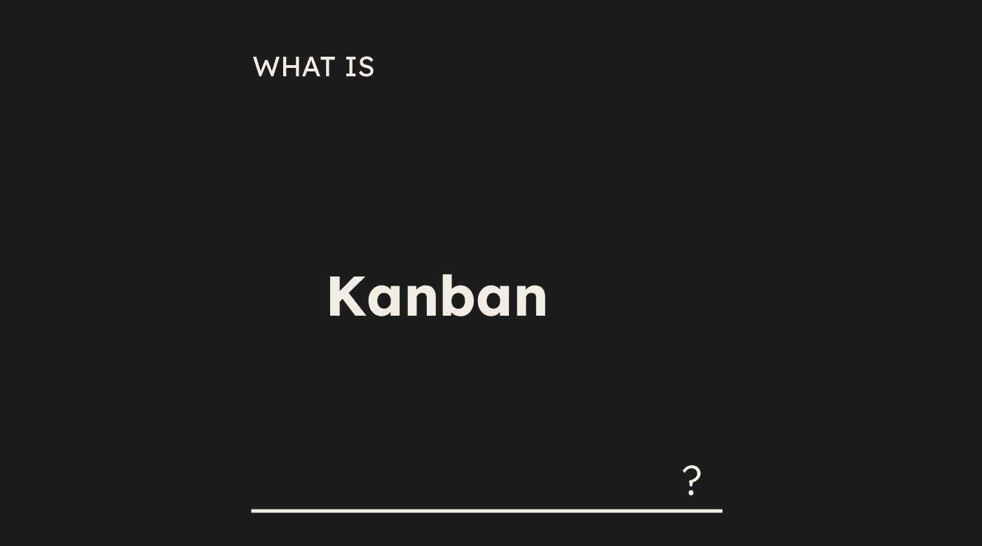 Kanban what is x 14449