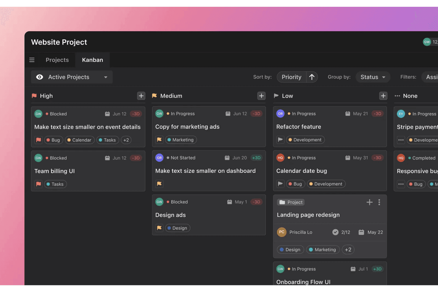 Motion screenshot