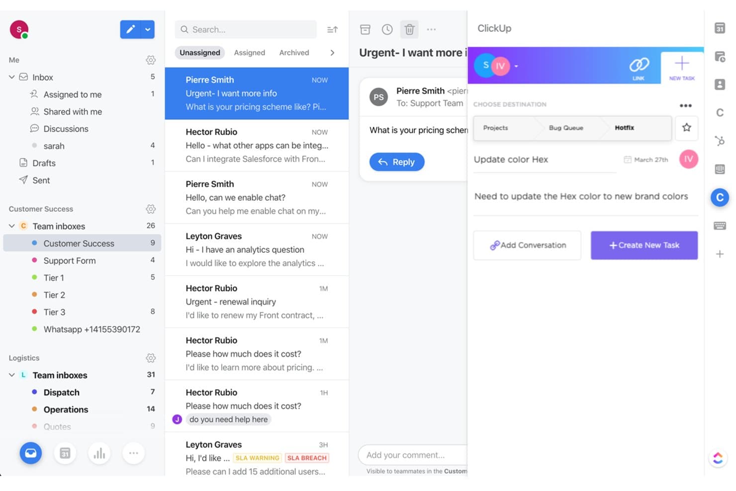 ClickUp screenshot