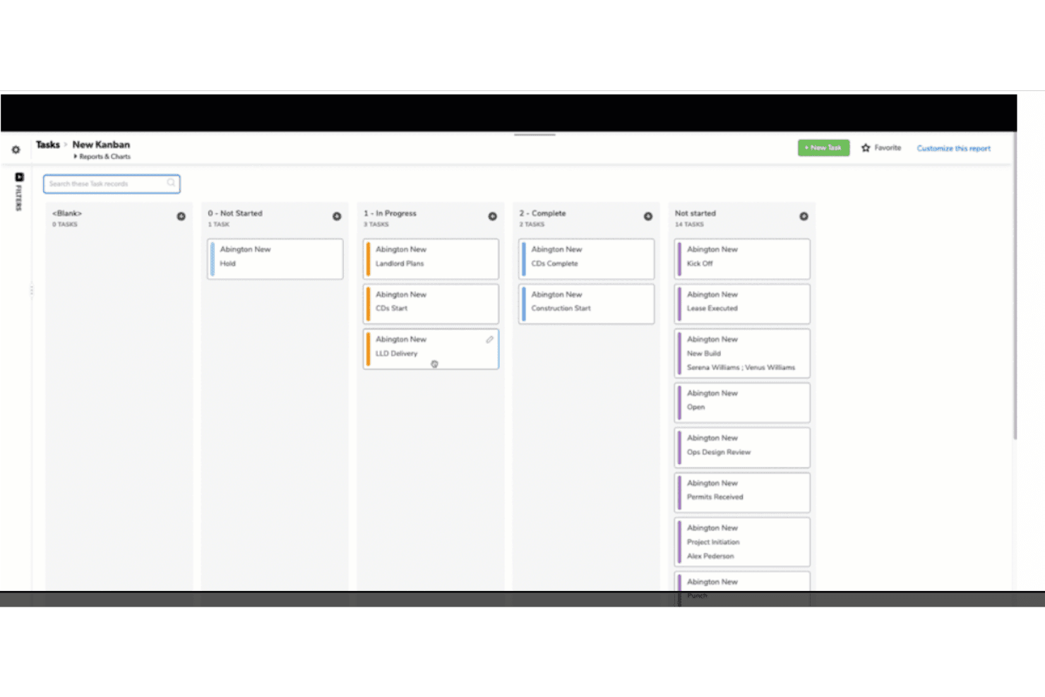Quickbase screenshot