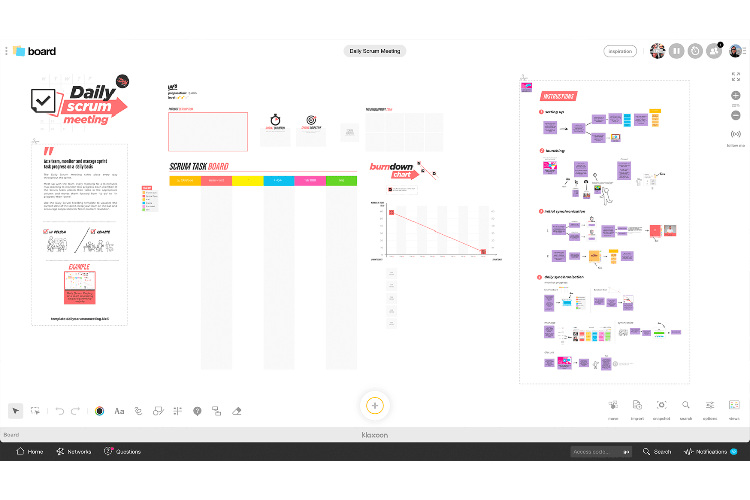 Klaxoon screenshot
