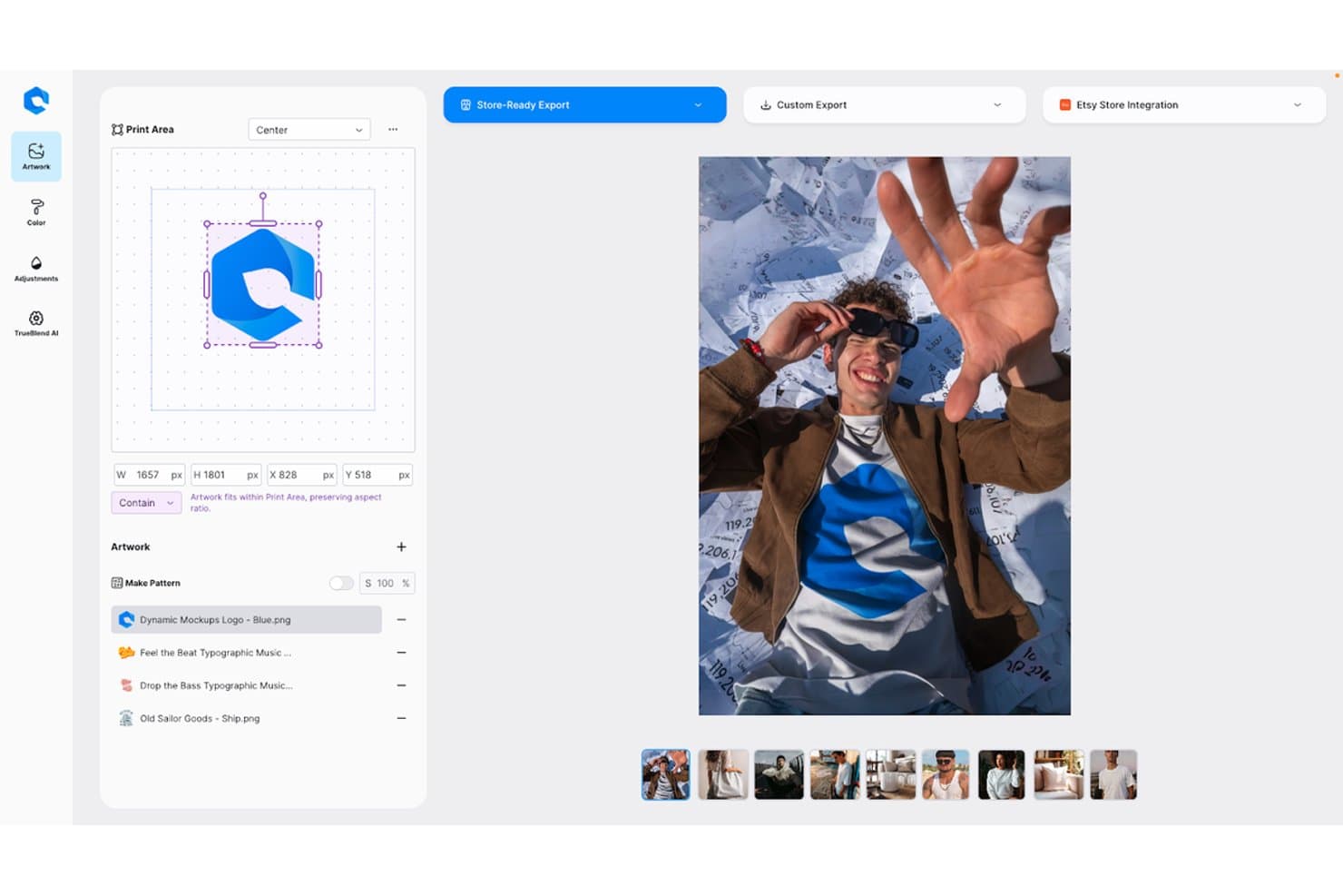 Dynamic Mockups screenshot