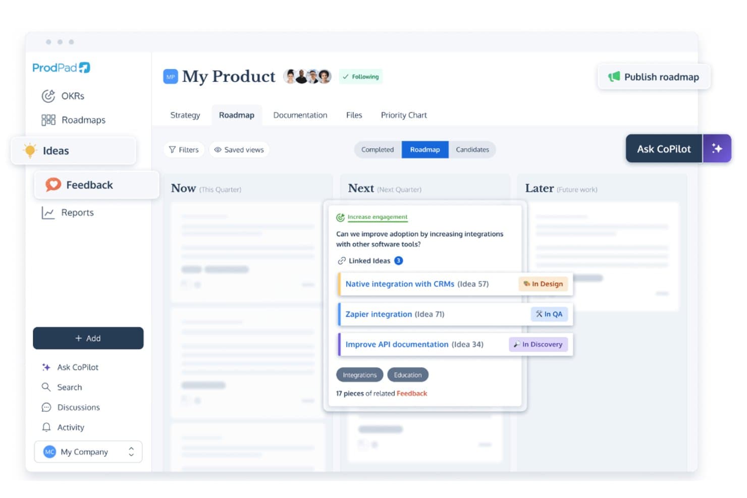 ProdPad screenshot