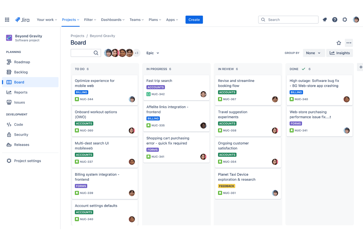 Jira screenshot