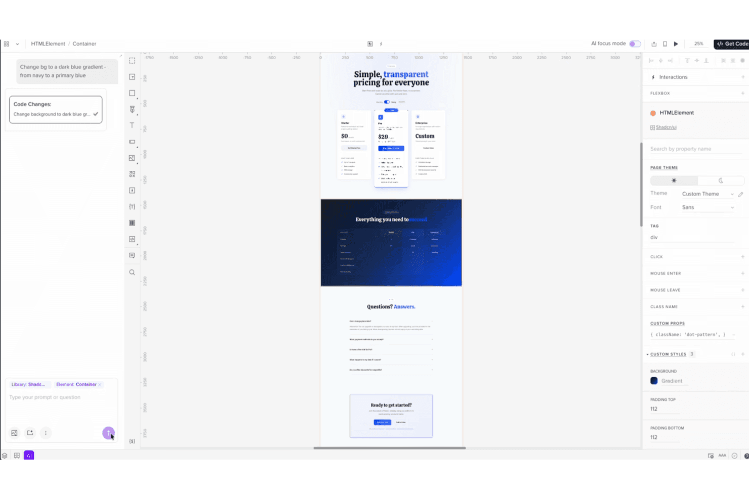 UXPin screenshot