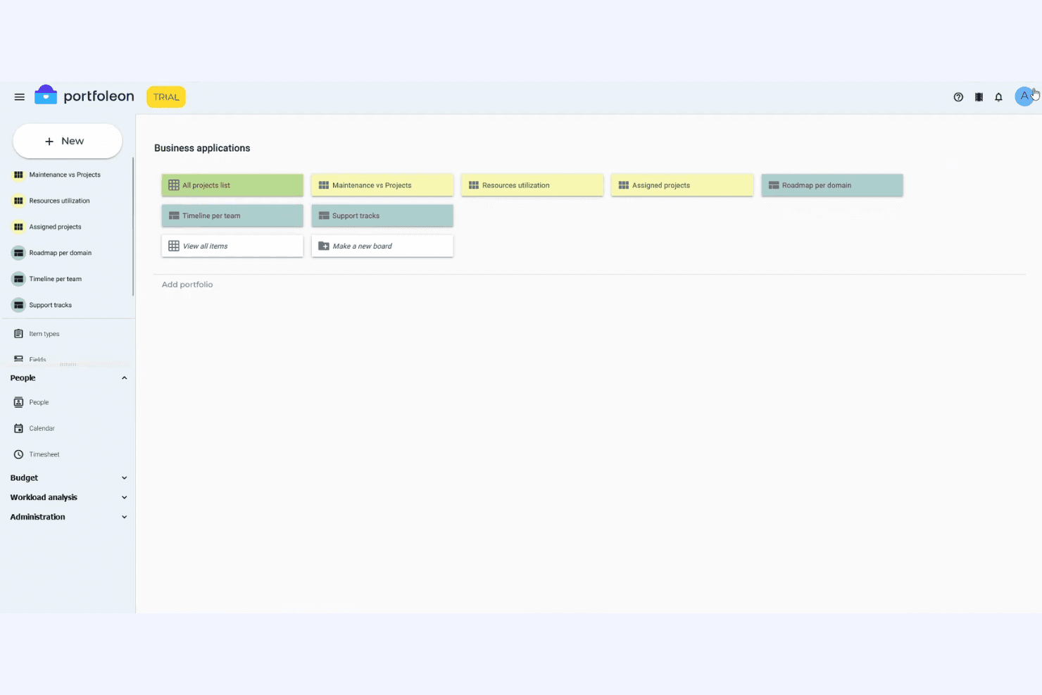 Portfoleon screenshot