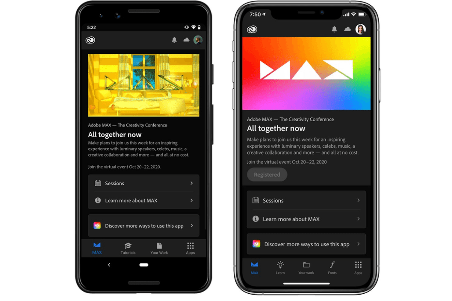 Adobe Creative Cloud screenshot