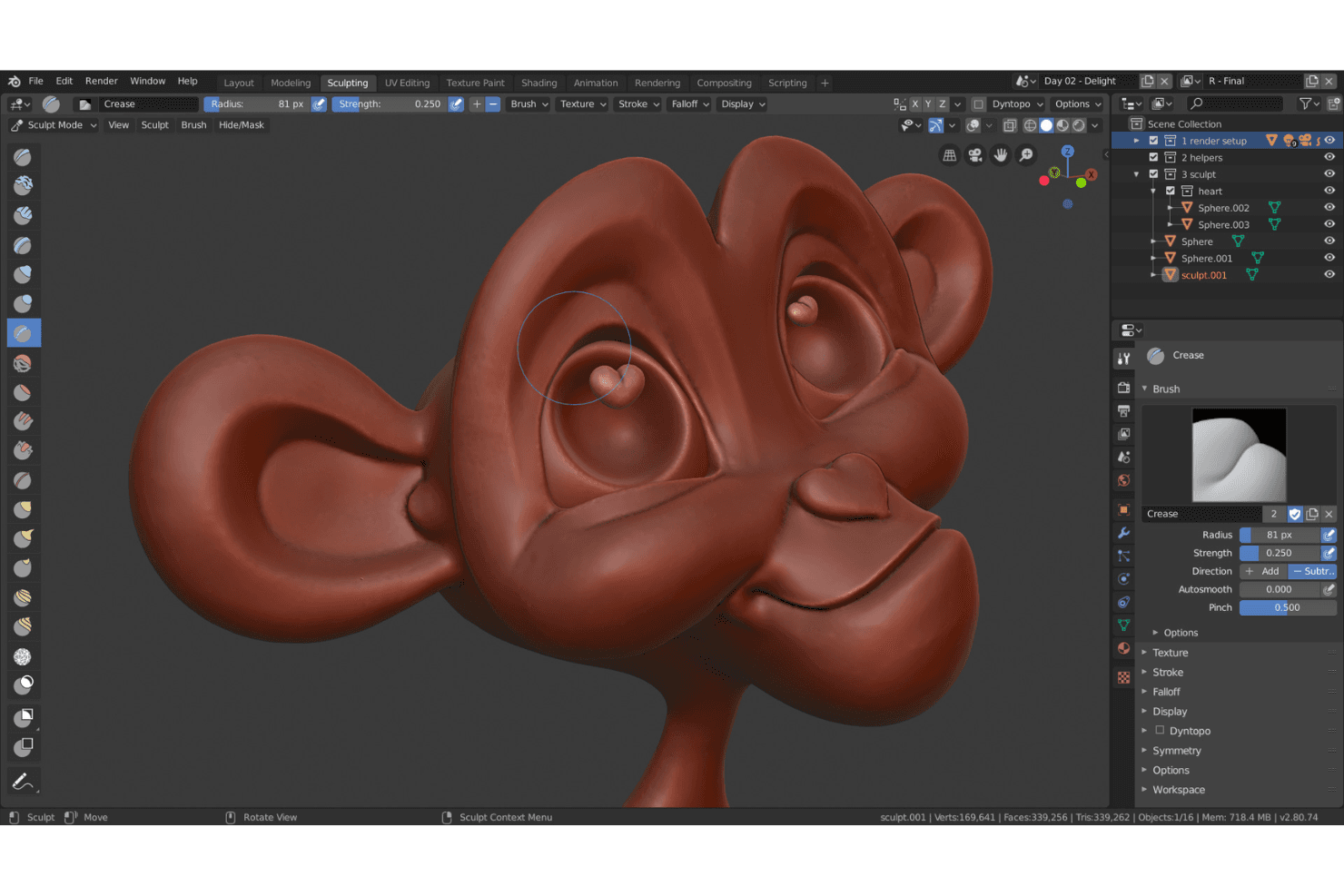 Blender screenshot