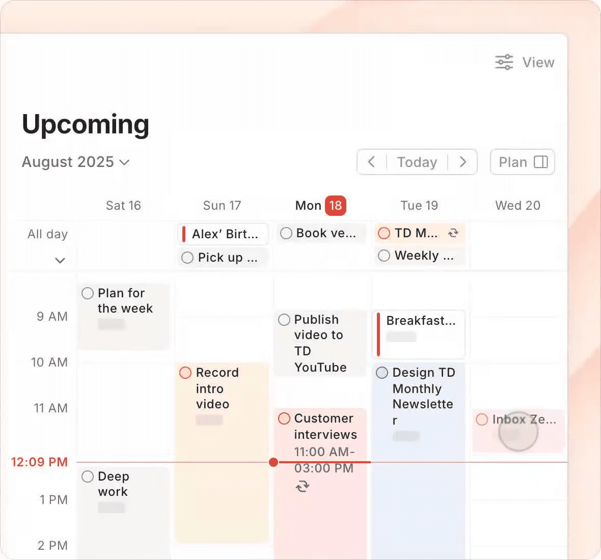Todoist screenshot