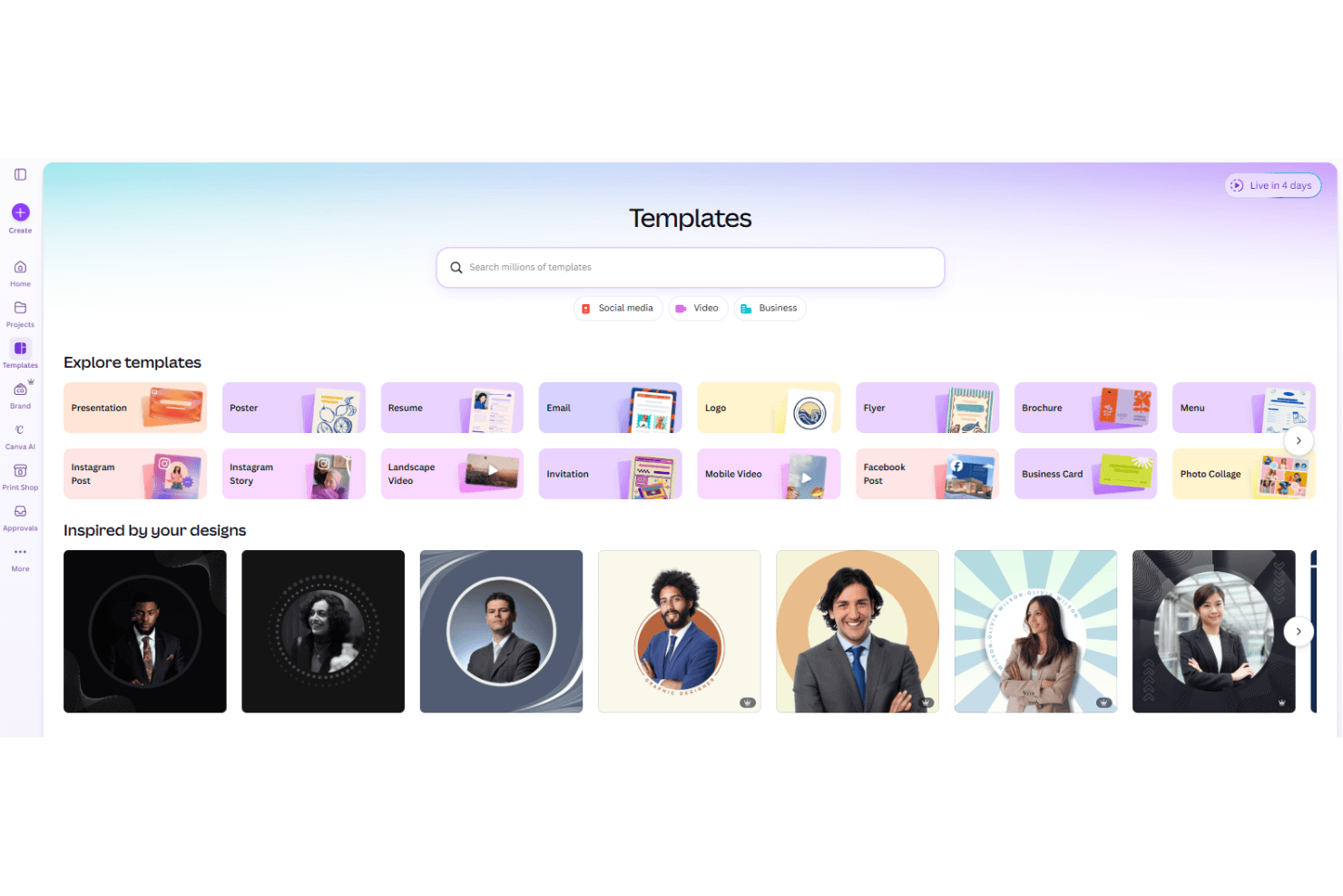 Canva screenshot