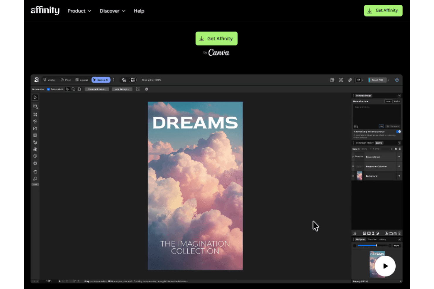 Affinity Designer screenshot