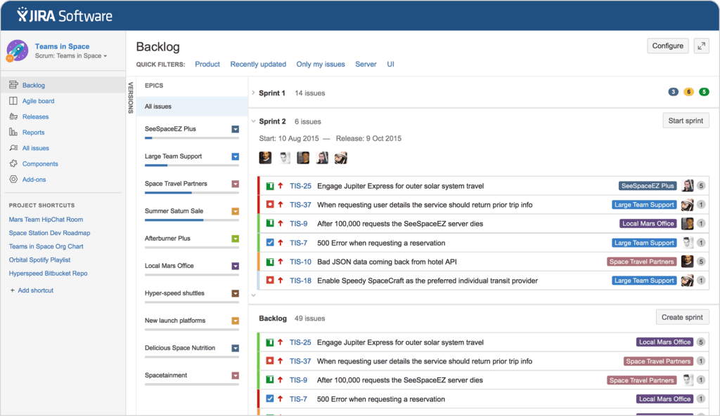 Jira screenshot
