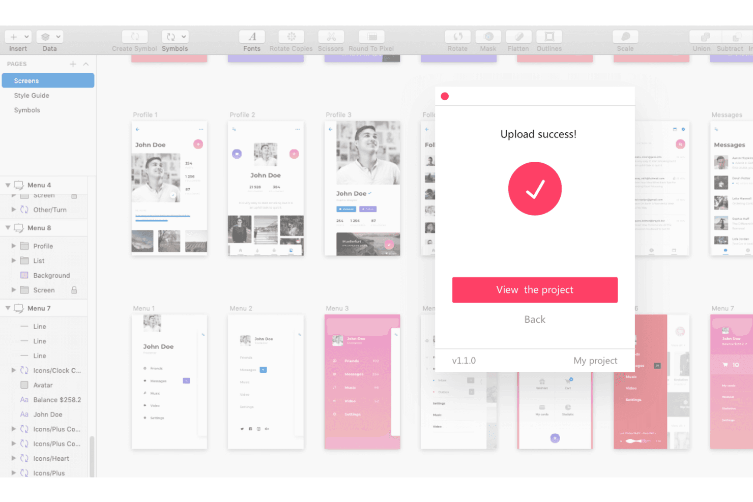 Mockplus screenshot