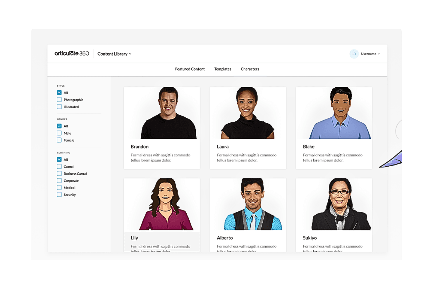 Articulate 360 screenshot