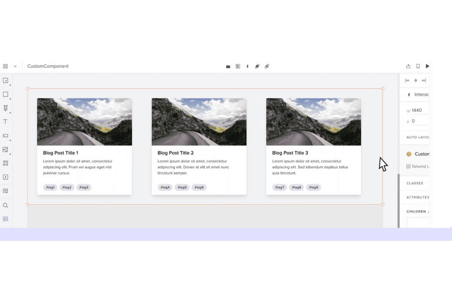 UXPin screenshot