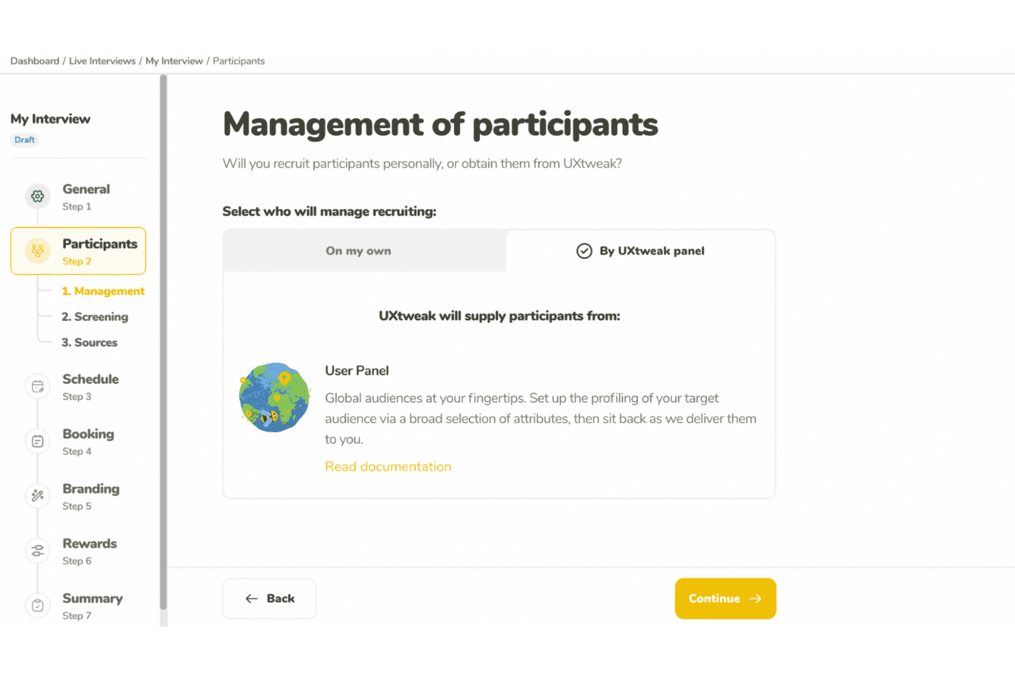 UXtweak screenshot