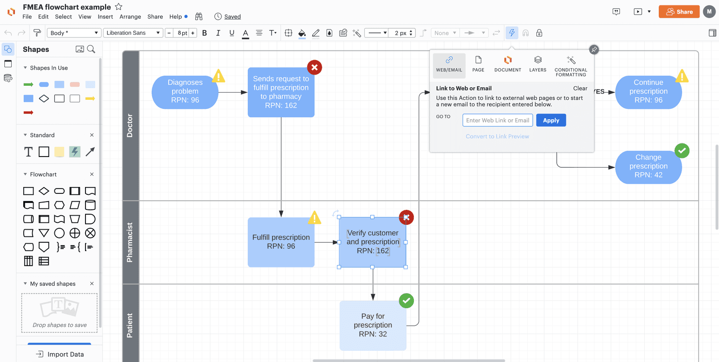 Lucid Visual Collaboration Suite screenshot