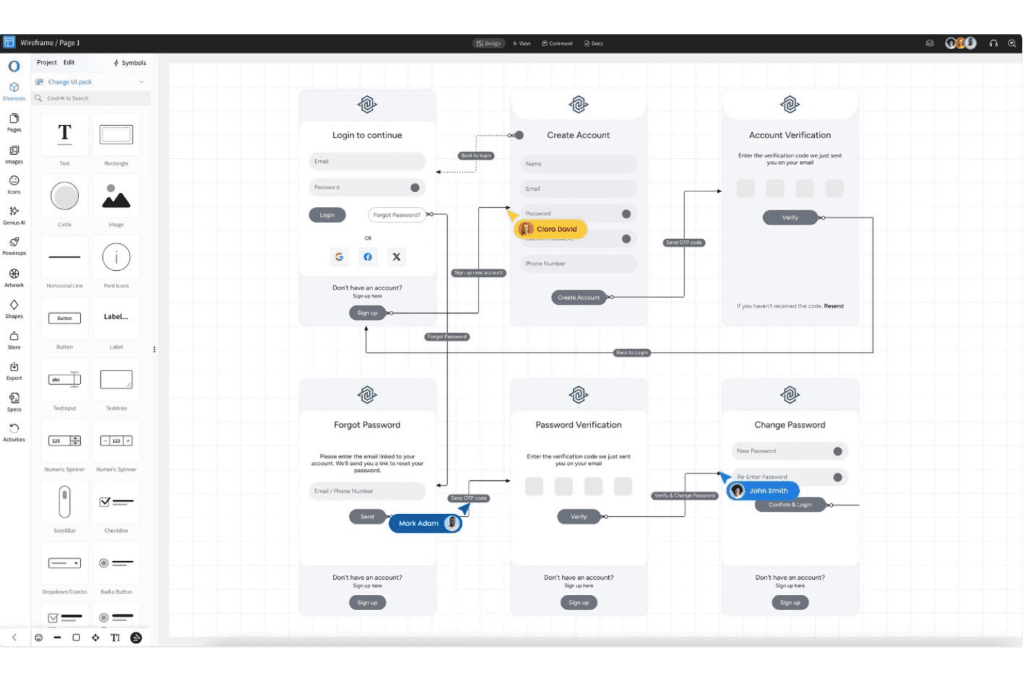 MockFlow screenshot