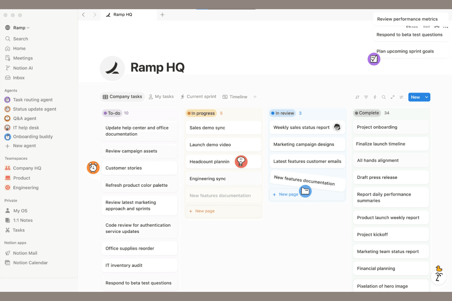 Notion screenshot