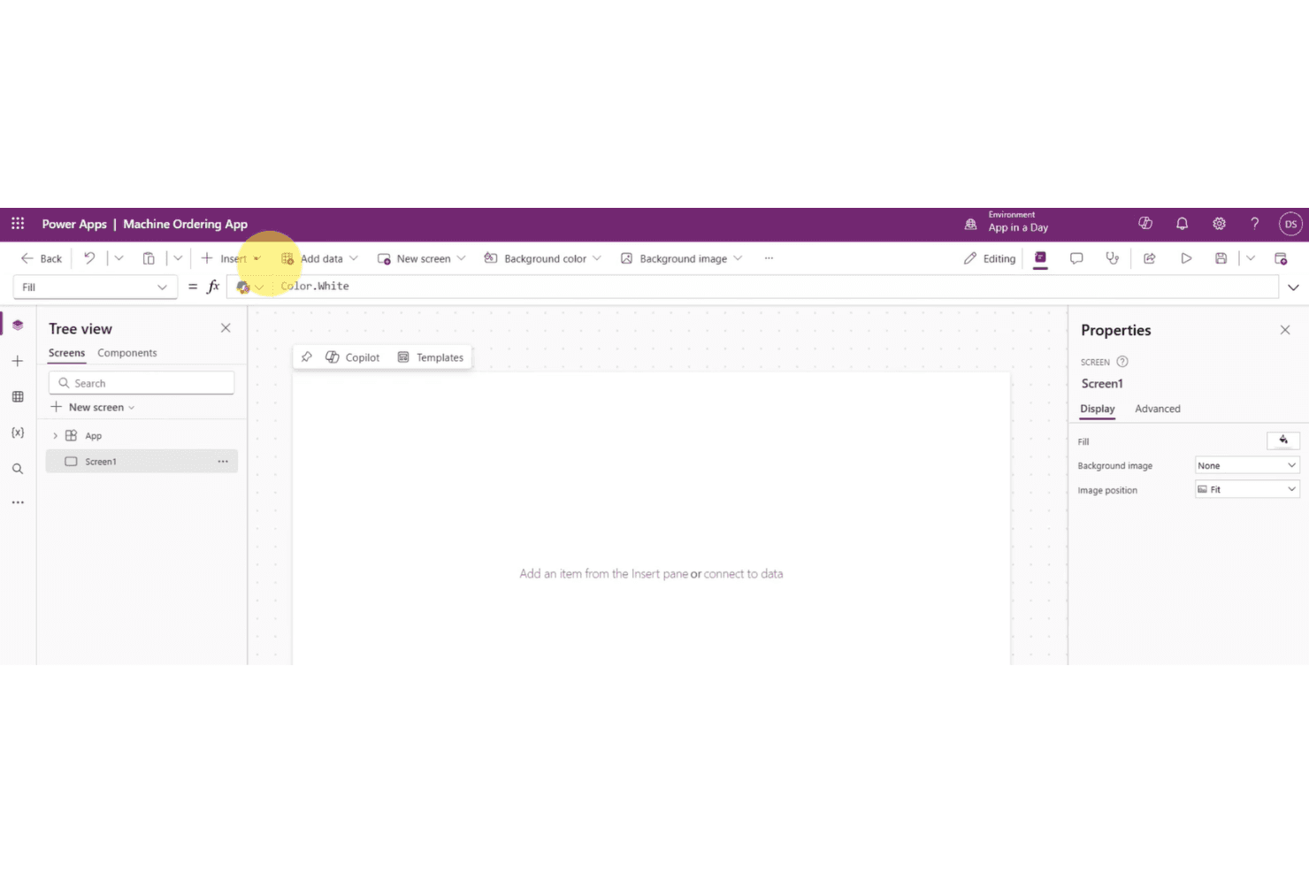 Microsoft Power Apps screenshot