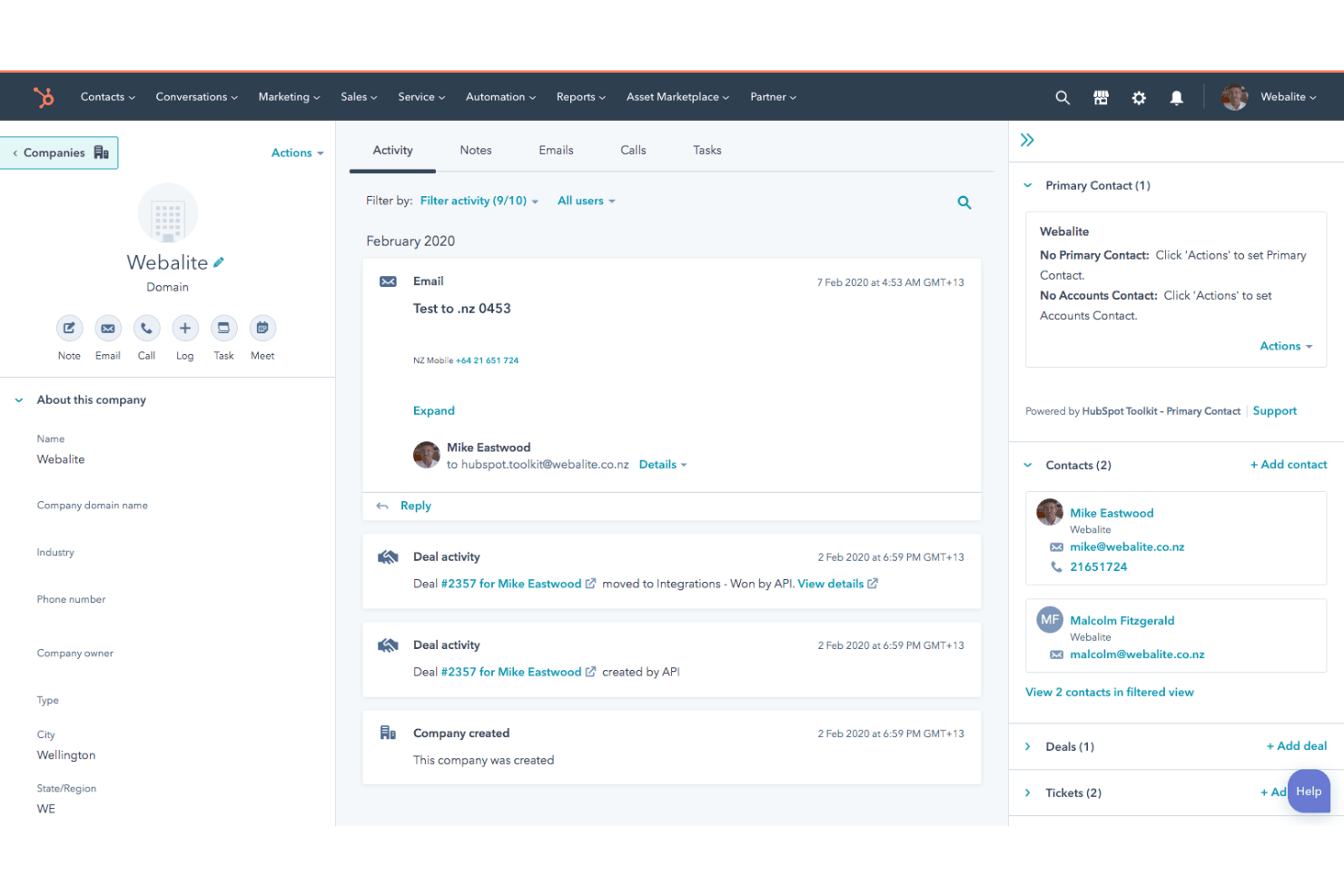 HubSpot Content Hub screenshot