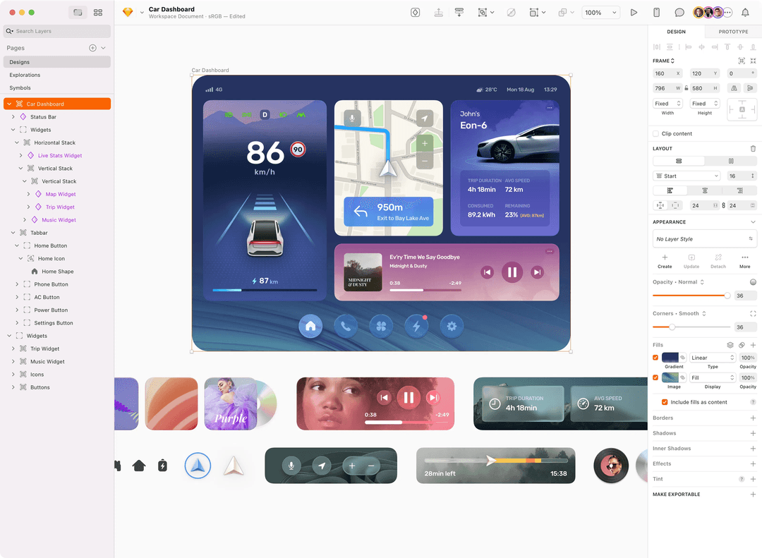Sketch is a streamlined UX design tool for creative teams.