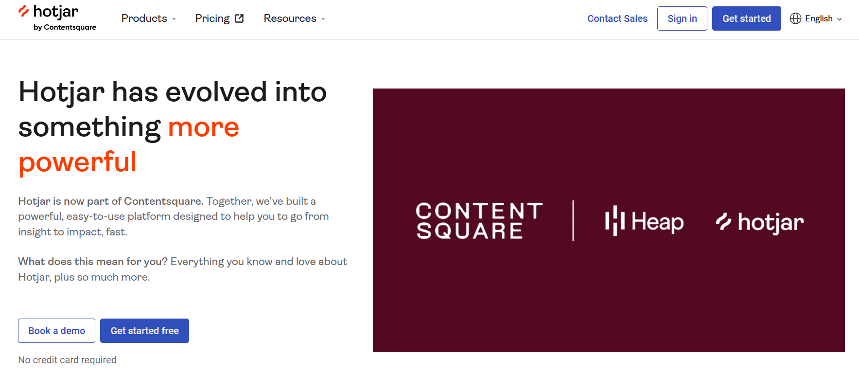 Hotjar tracks user behavior with heatmaps, recordings, and feedback tools.