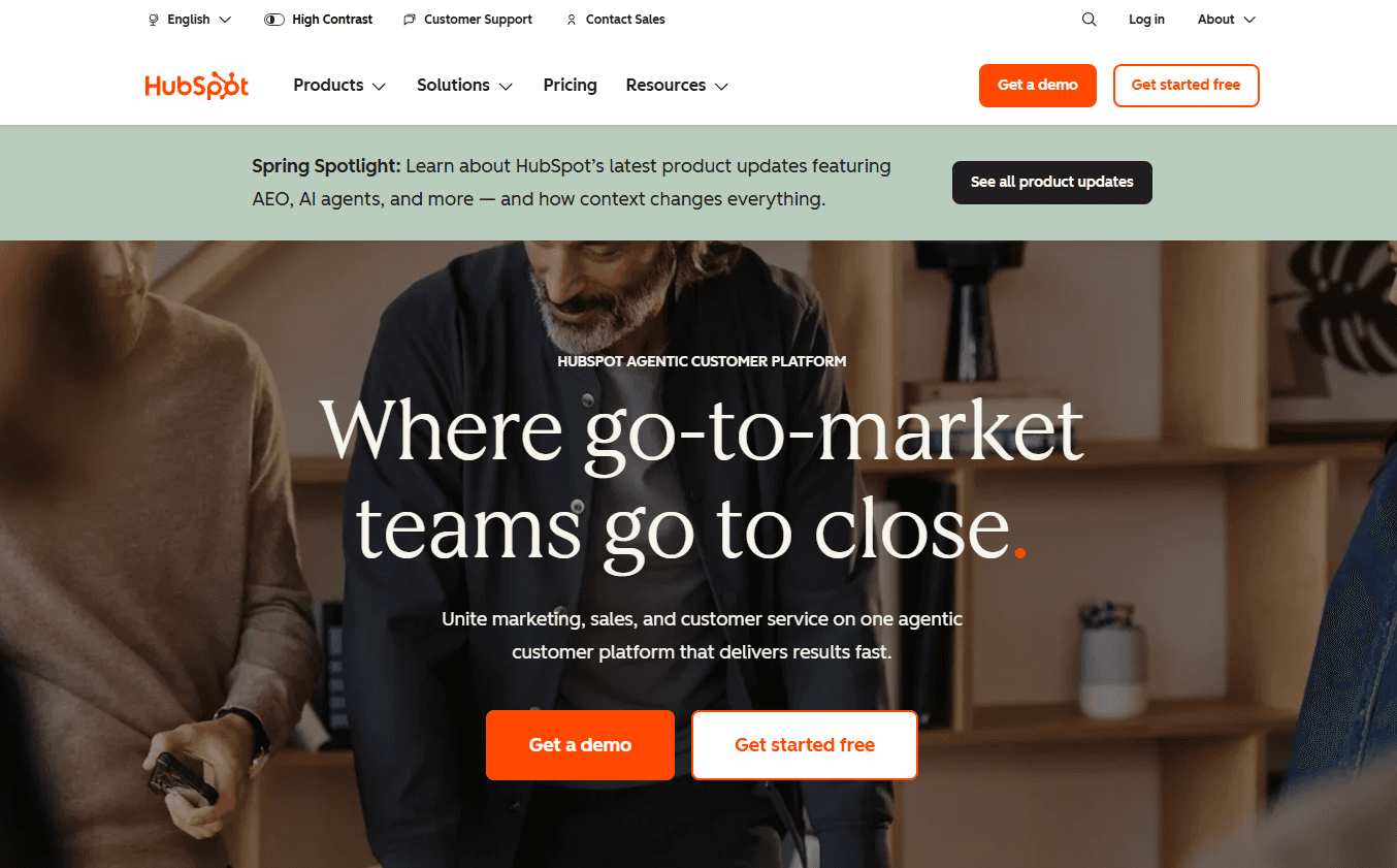 HubSpot centralizes campaigns, leads, and analytics in one platform.