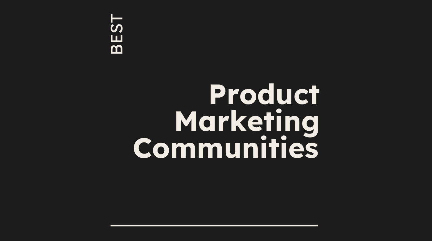 Product marketing communities generic best of 99205