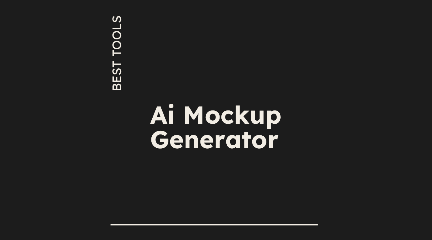 Ai mockup generator best tools 82477