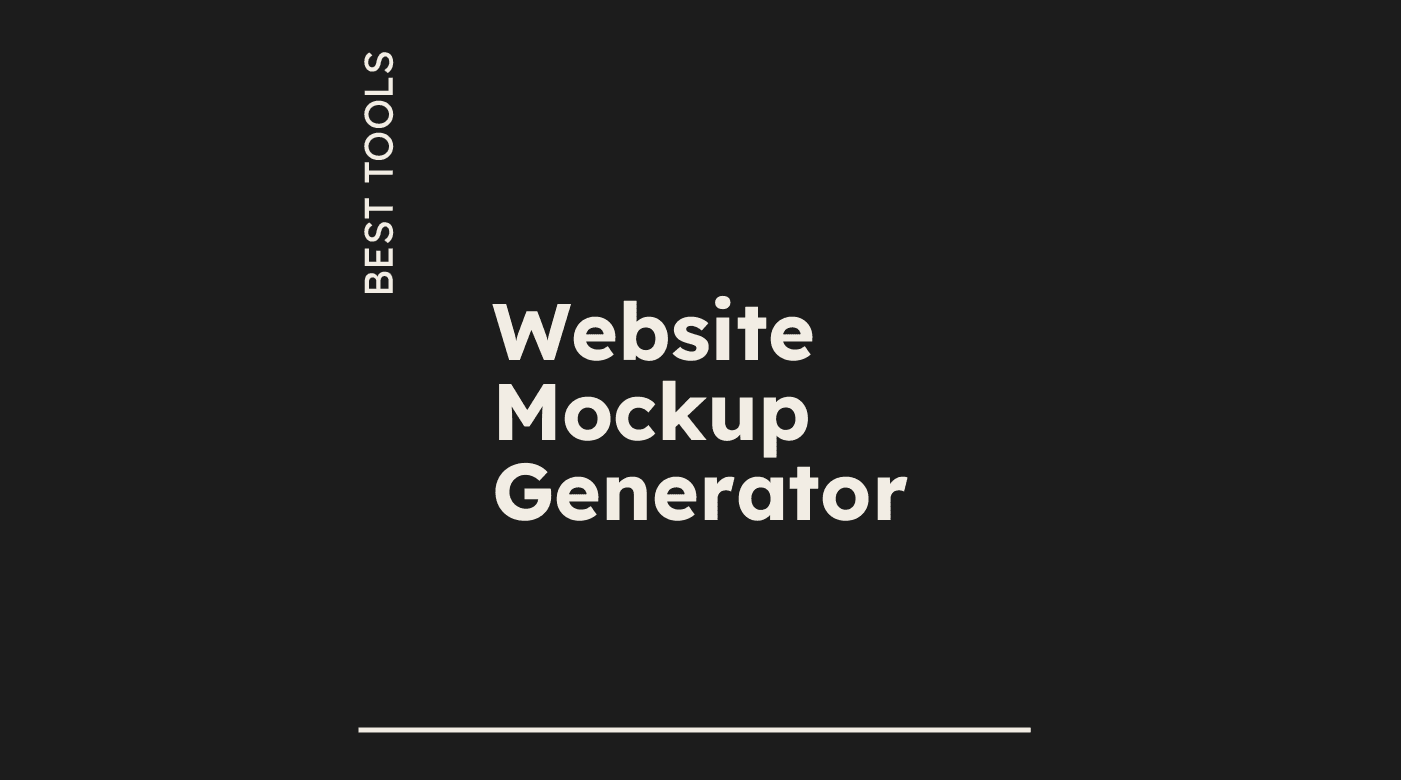 Website mockup generator best tools 38852