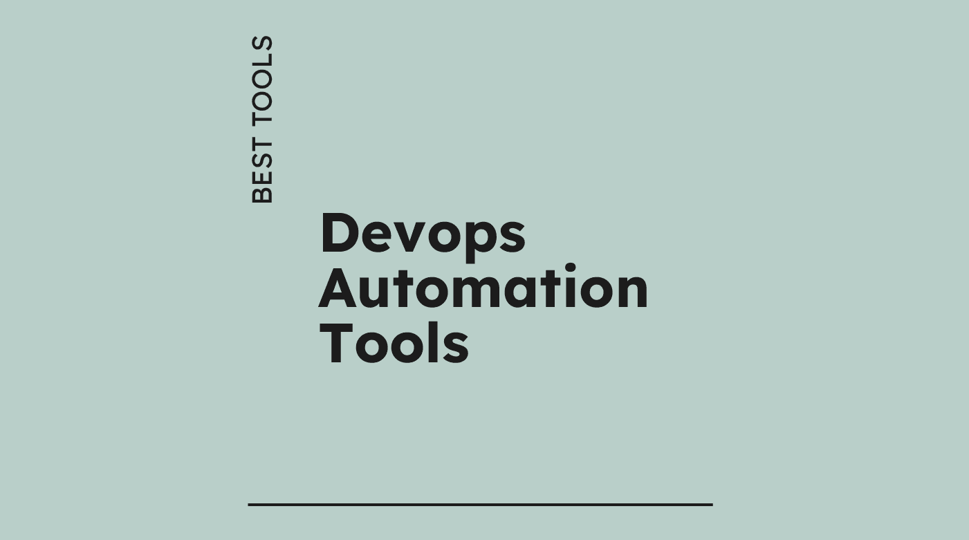 Devops automation tools best tools 23748