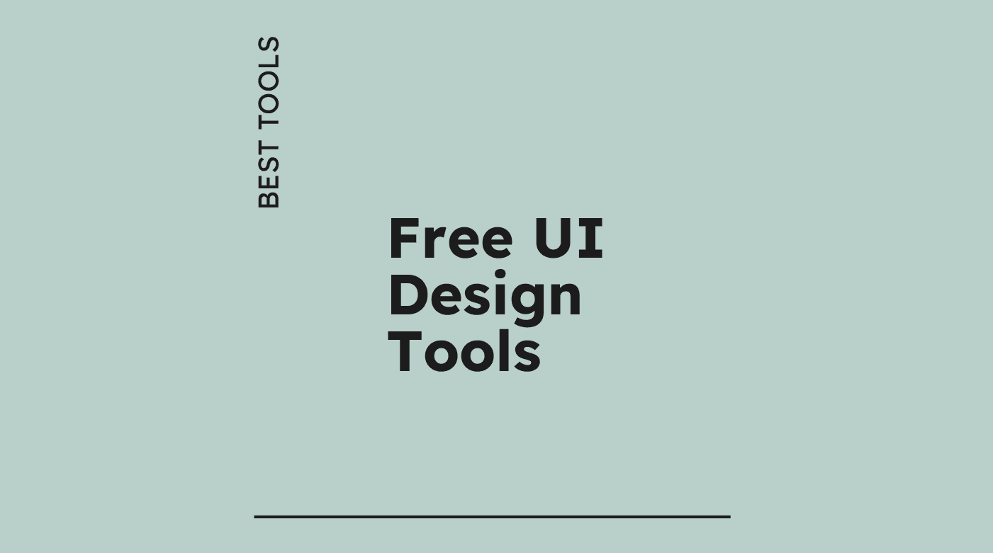 Free ui design tools best tools 03217