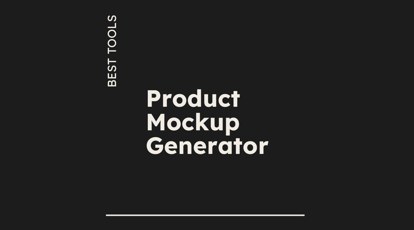 Product mockup generator best tools 69596