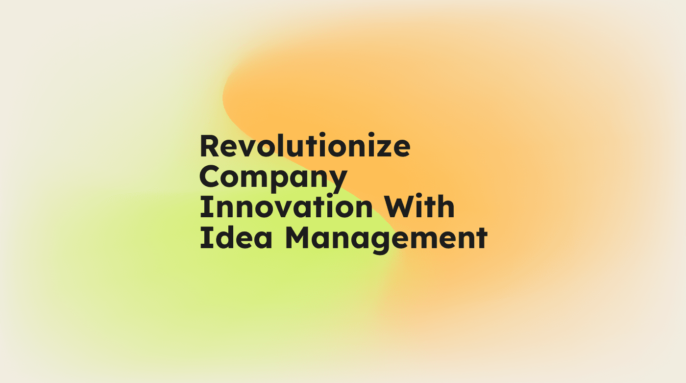 Revolutionize company innovation with idea management standard editorial post 50431