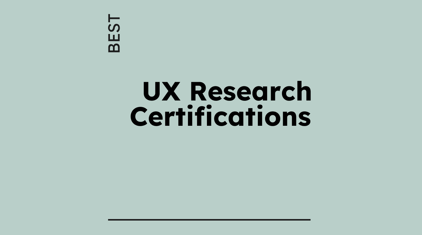 Ux research certifications generic best of 62458