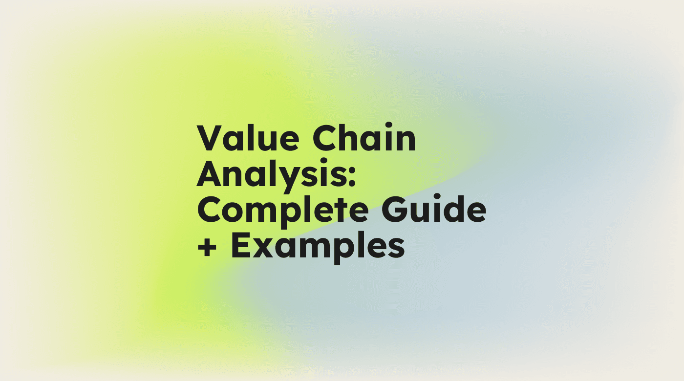 Value chain analysis complete guide examples standard editorial post 88514
