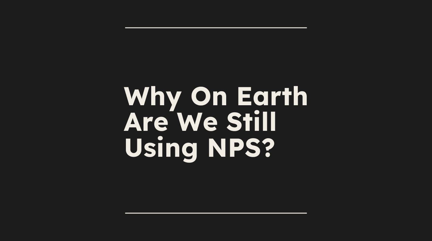Why on earth are we still using nps standard editorial post 03991