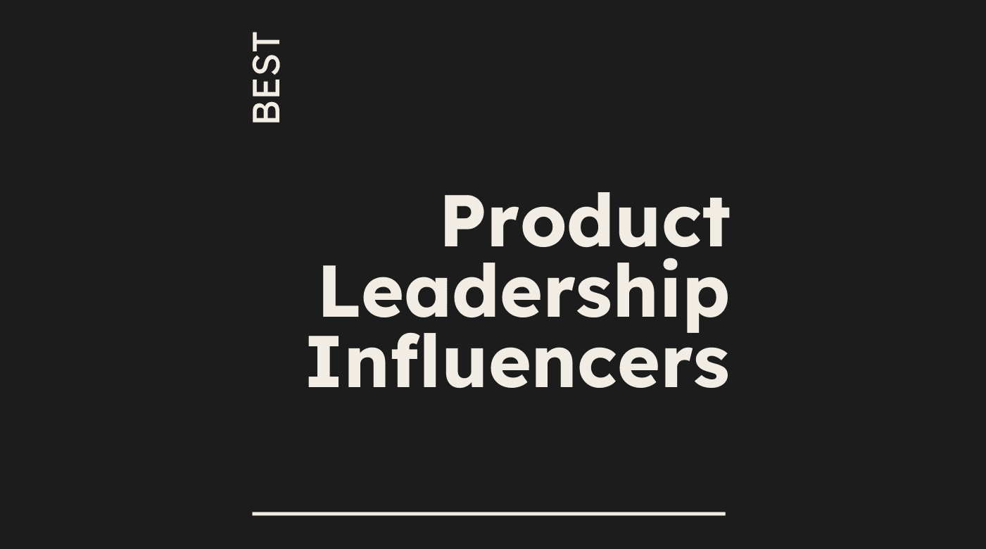 Product leadership influencers generic best of 36110