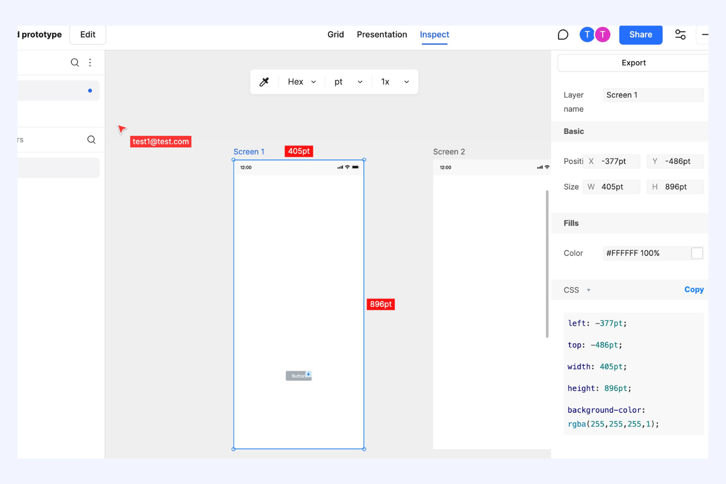 Wondershare Mockitt handoff mode