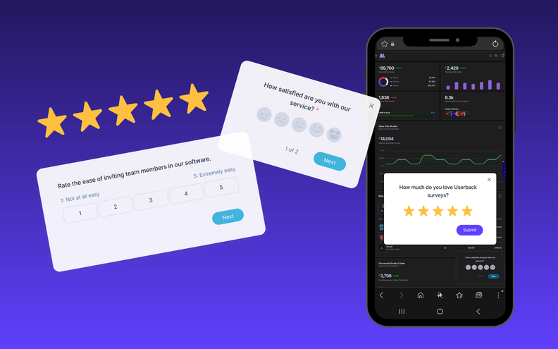 Userback Mobile SDK Adds In-App Surveys