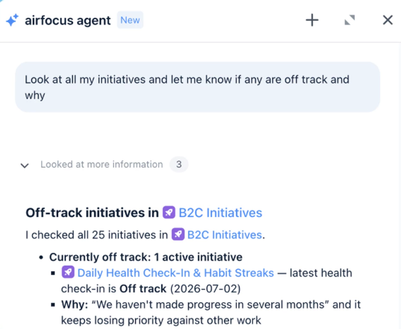 airfocus Adds Rich Text Fields, MCP Tools, and Admin Controls