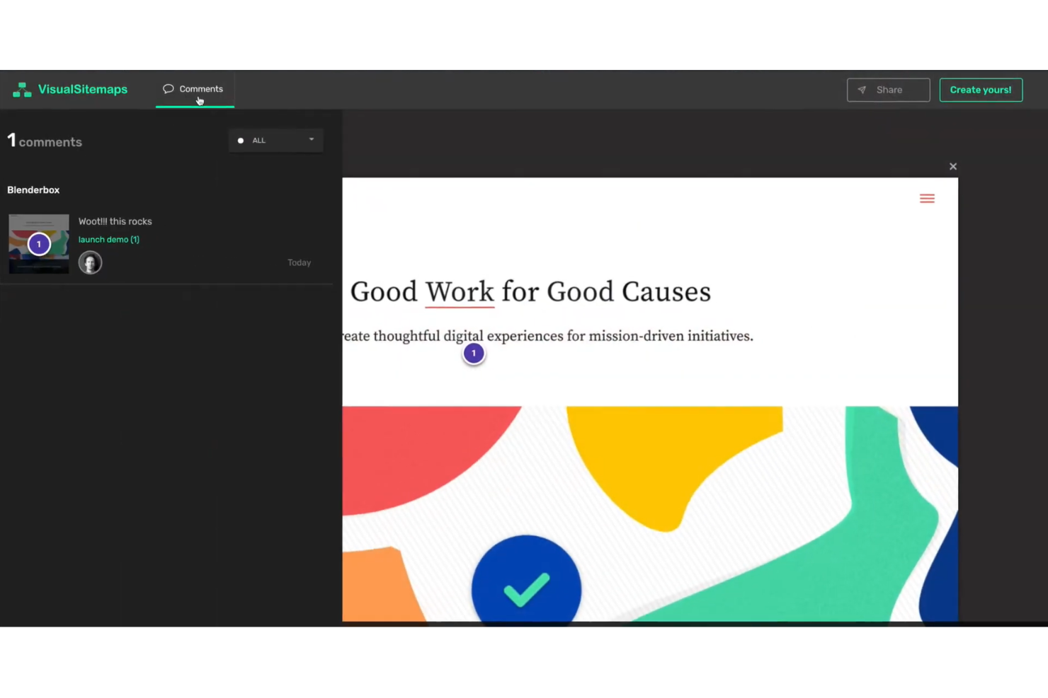 screenshot - VisualSitemaps Review: Pros, Cons, Features, and Pricing