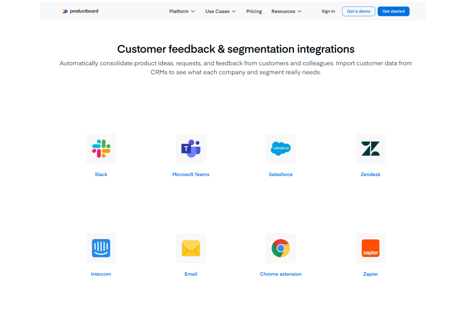 screenshot - Avis sur Productboard 2026 : Principales fonctionnalités, avantages, inconvénients et tarification