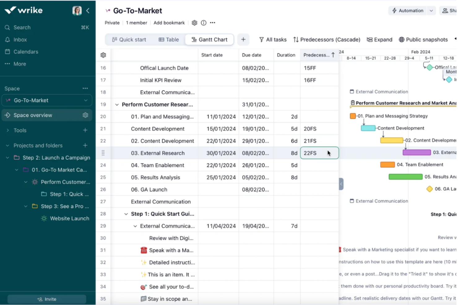 screenshot - Wrike Bewertung 2026: Vorteile, Nachteile, Hauptfunktionen und Preise