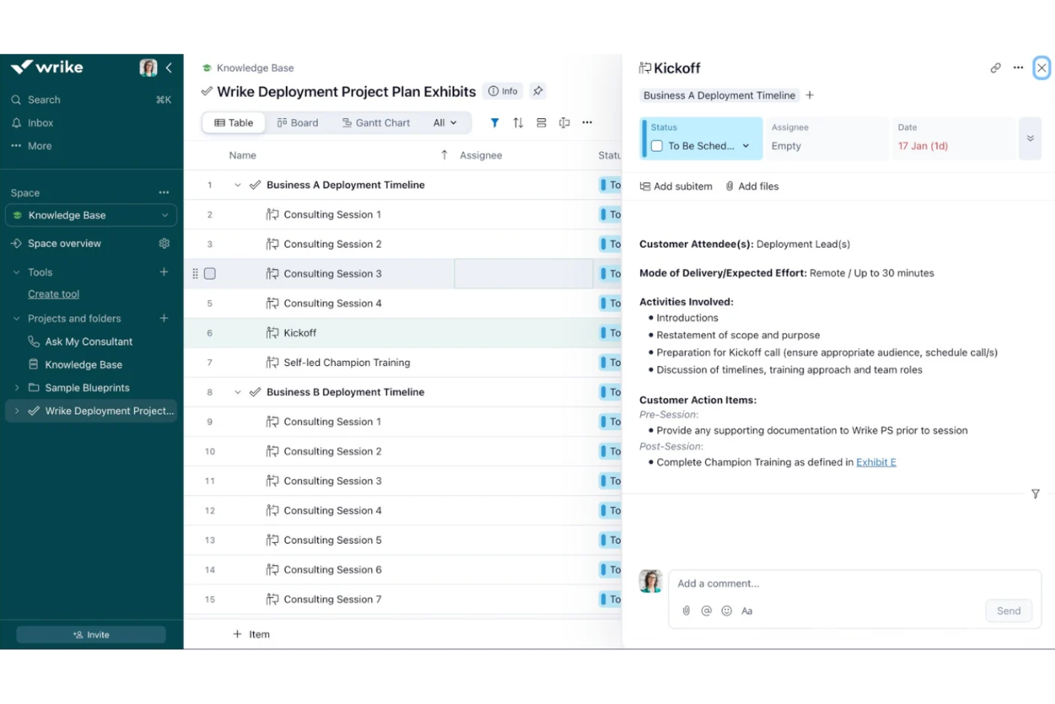 screenshot - Wrike Bewertung 2026: Vorteile, Nachteile, Hauptfunktionen und Preise