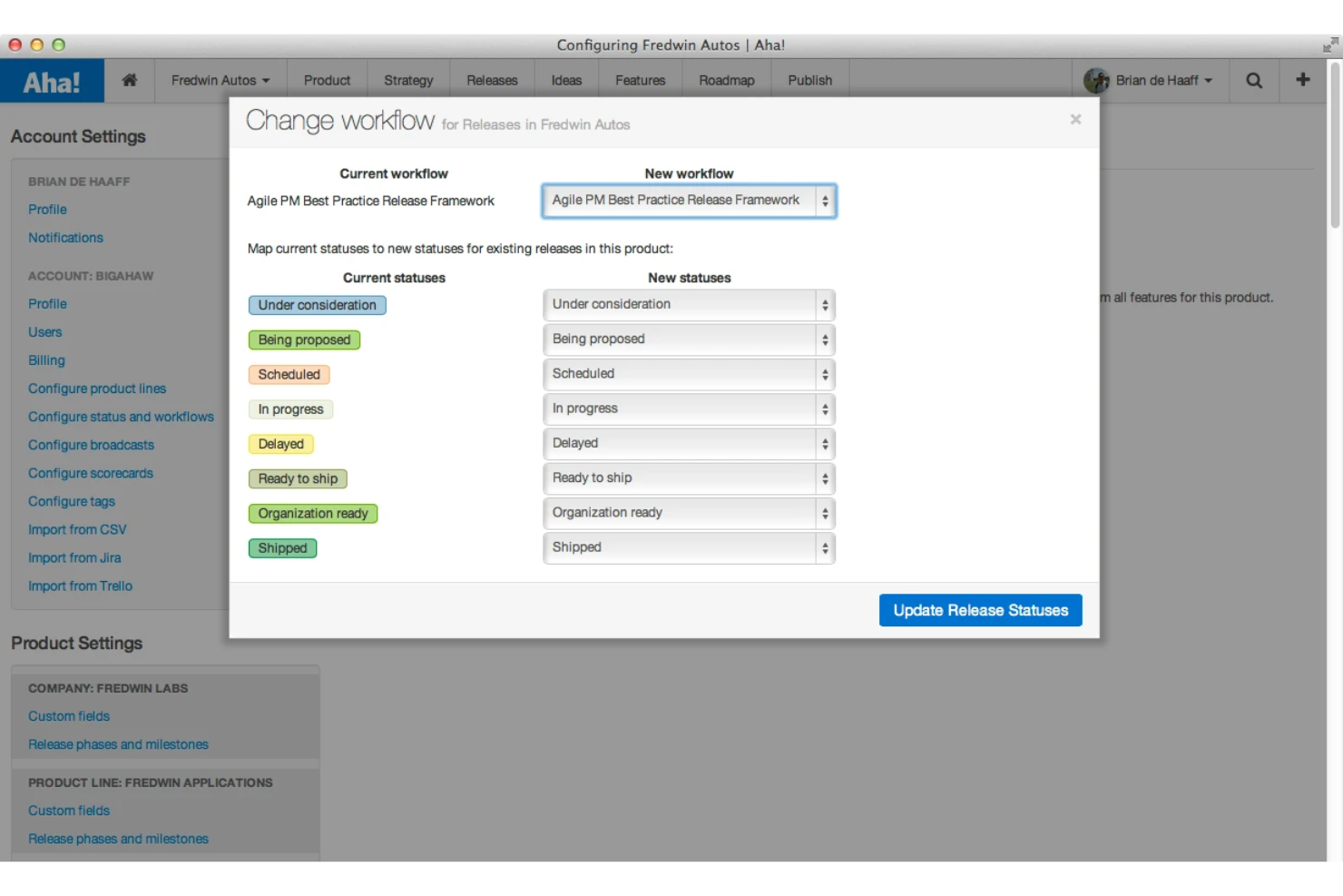 screenshot - Aha! Testbericht 2026: Vorteile, Nachteile, Hauptfunktionen und Preise