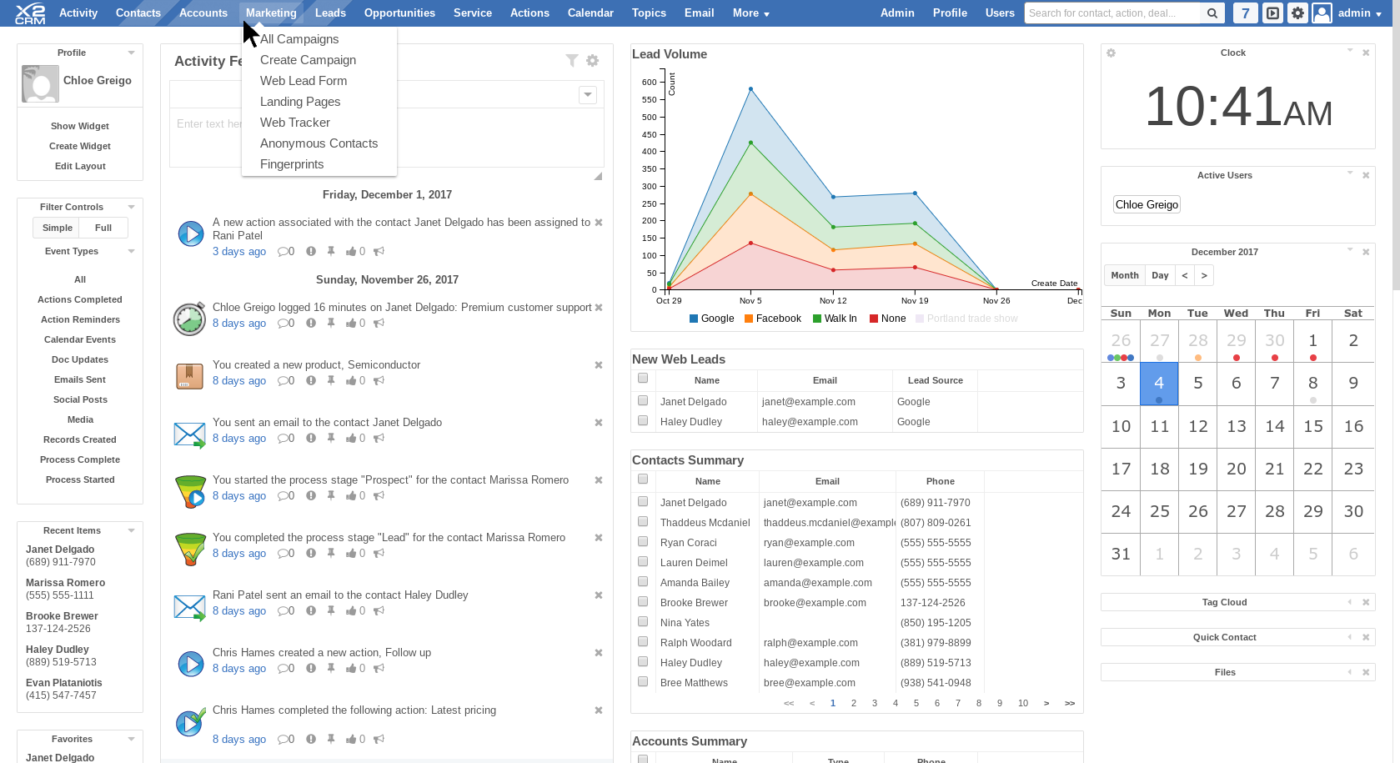 X2CRM screenshot - 10 Meilleurs Logiciels Open Source de Gestion de Produit de 2026