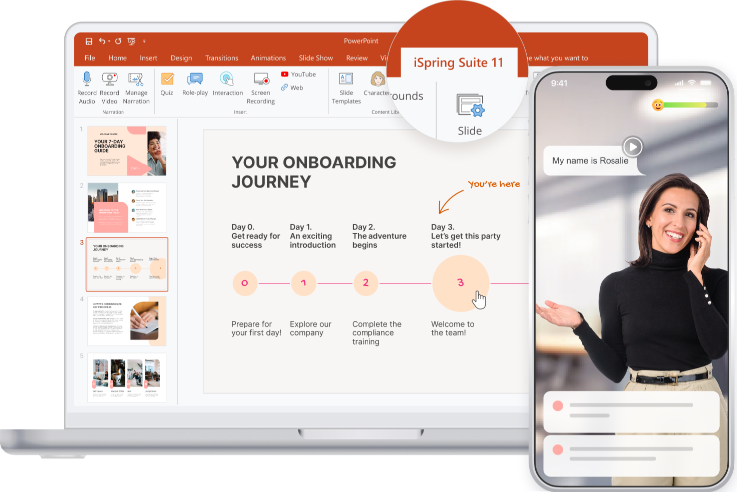 iSpring Suite screenshot - 10 Beste Lerndesign-Software im Test für 2026